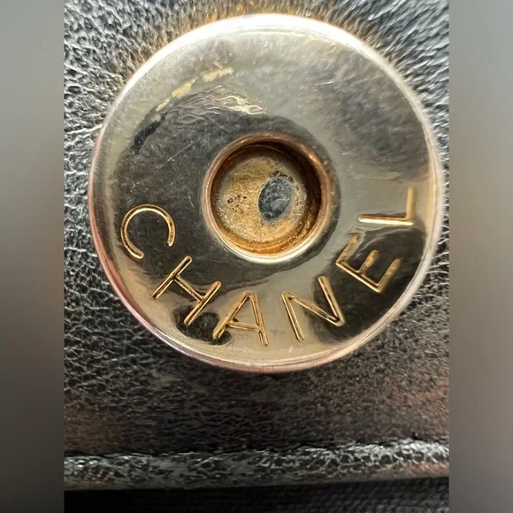 Chanel Caviar Quilted Boy Wallet On Chain WOC Black - Picture 13 of 17